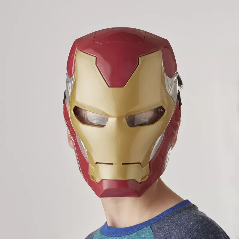 Marvel Avengers Iron Man Flip FX kaukė, vaikams, veido kaukė, nuo 5 metų, filmas, 1 vnt.