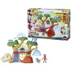 Žaidimų rinkinys Veiksmo / Nuotykių Hasbro Marvel Spidey and His Amazing Friends Dino Webs Treehouse