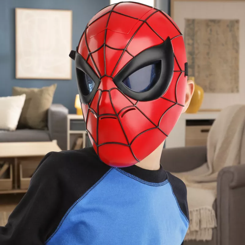 Marvel Spider-Man švytinti kaukė