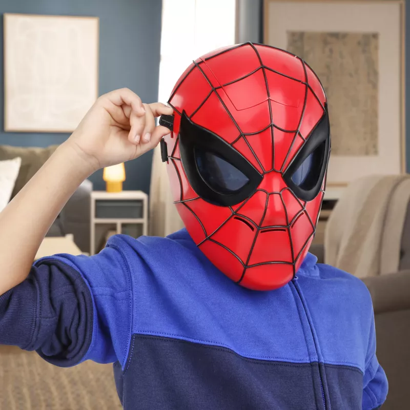 Marvel Spider-Man švytinti kaukė