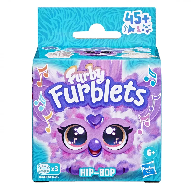 Furby Furblet Hip-Bop, Animacinis personažas, 6 m., Interaktyvus, Garsinis, A76