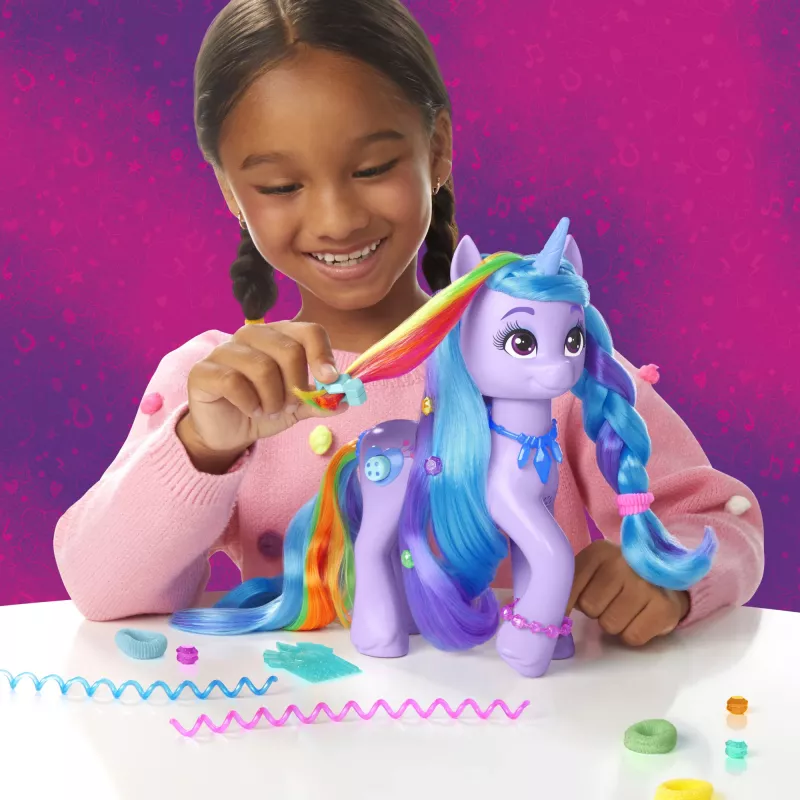 My Little Pony Izzy Moonbow, mados lėlė, Moteriška, 3 m., Berniukai/Mergaitės, 241 mm, 377 g