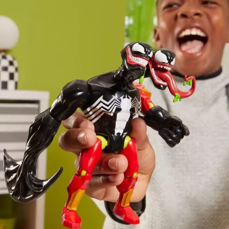 Marvel MixMashers Spider-Man Venom Mix-&-Match, 4 m., Įvairiaspalvis