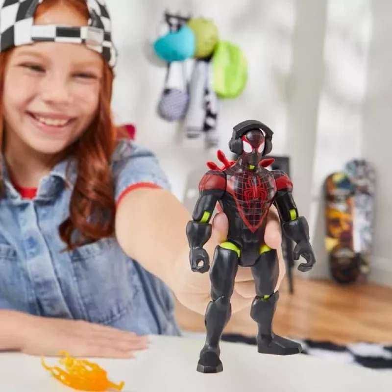 Marvel MixMashers Miles Morales Spider-Man Mix-And-Match, 4 metai, Daugiaspalvis