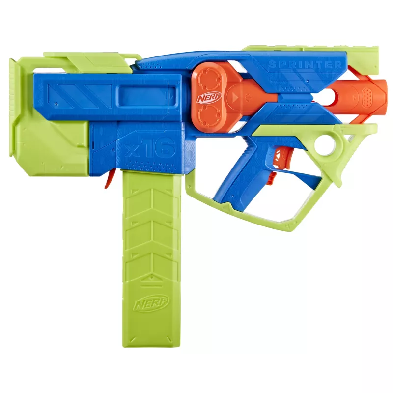 Žaislinis šaudytuvas Nerf N Series Sprinter F8625 Mėlynas Žalias Oranžinis