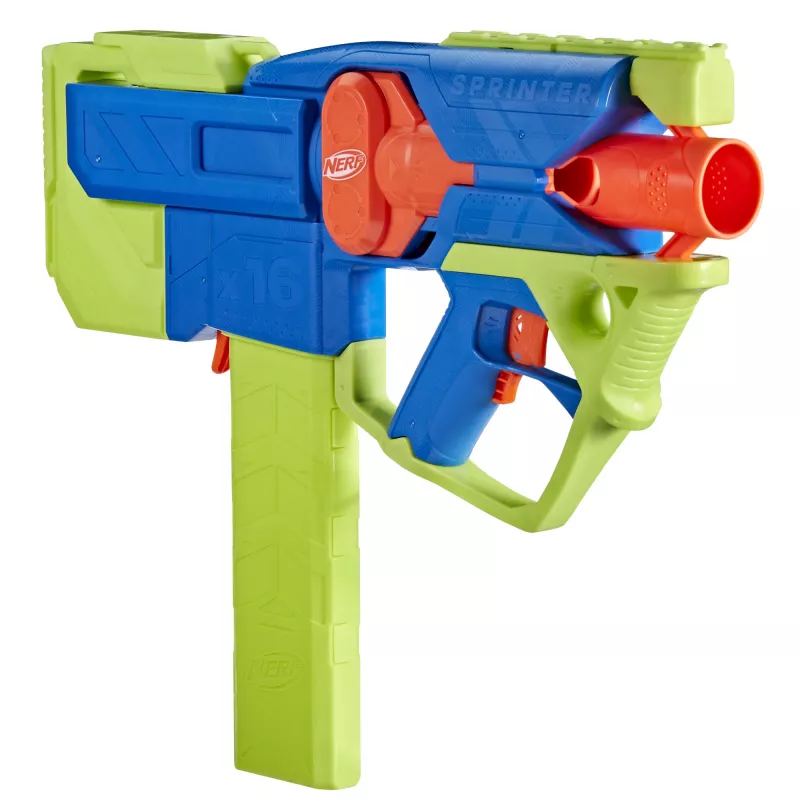 Žaislinis šaudytuvas Nerf N Series Sprinter F8625 Mėlynas Žalias Oranžinis