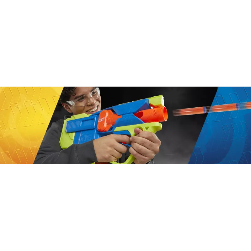Žaislinis šaudytuvas Nerf N Series Sprinter F8625 Mėlynas Žalias Oranžinis
