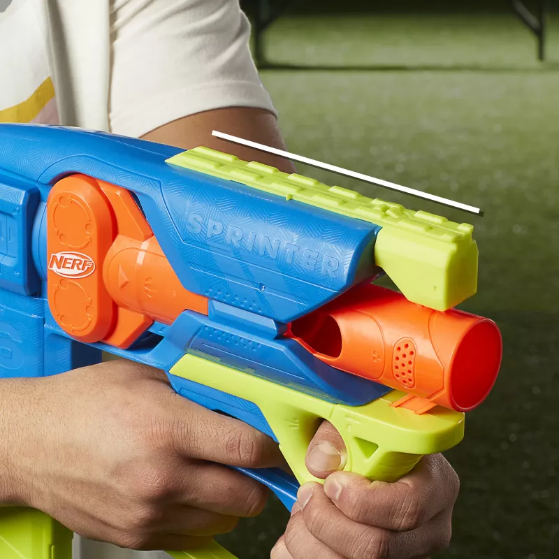 Žaislinis šaudytuvas Nerf N Series Sprinter F8625 Mėlynas Žalias Oranžinis