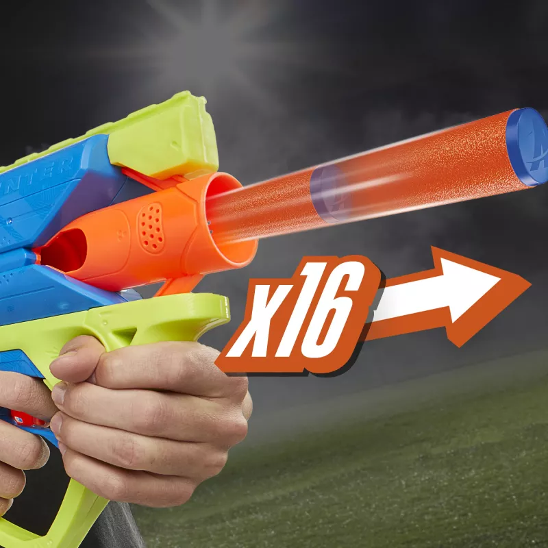 Žaislinis šaudytuvas Nerf N Series Sprinter F8625 Mėlynas Žalias Oranžinis