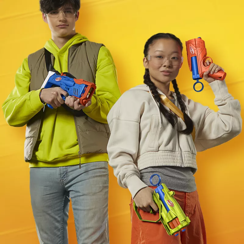 Nerf N Series Triple Action Pack, žaislinis blasteris, 8 m.