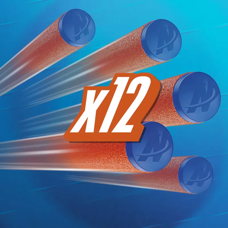 Nerf N Series Triple Action Pack, žaislinis blasteris, 8 m.