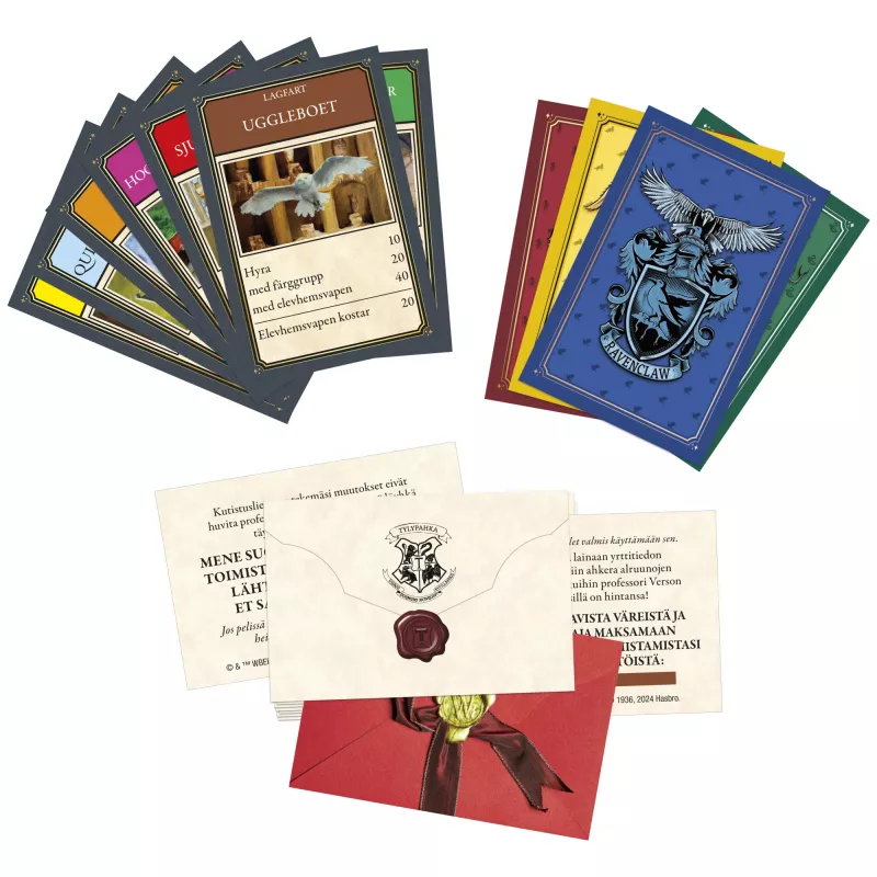 Stalo žaidimas Hasbro Monopoly Harry Potter ekonominė simuliacija 8+