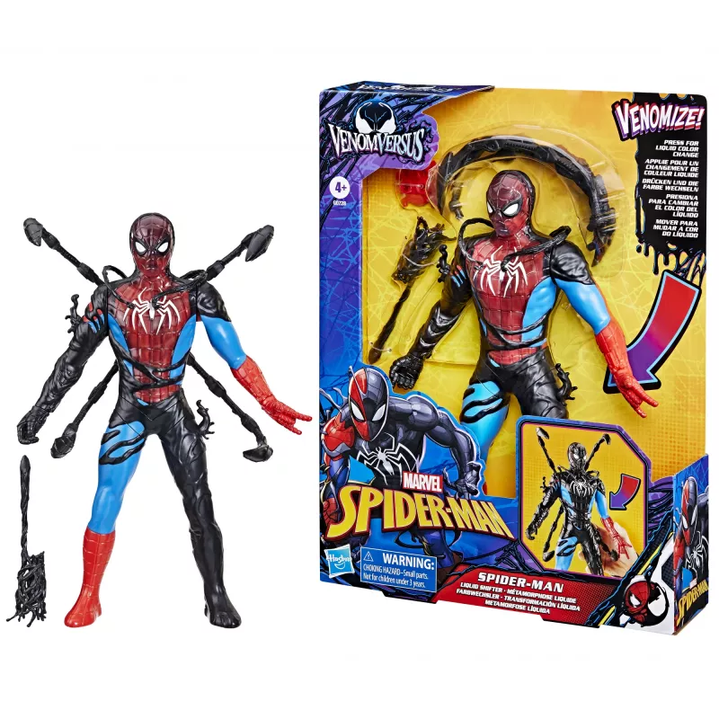 Marvel Spider-Man VenomVersus Spider-Man, 4 metai, Juoda, Mėlyna, Raudona