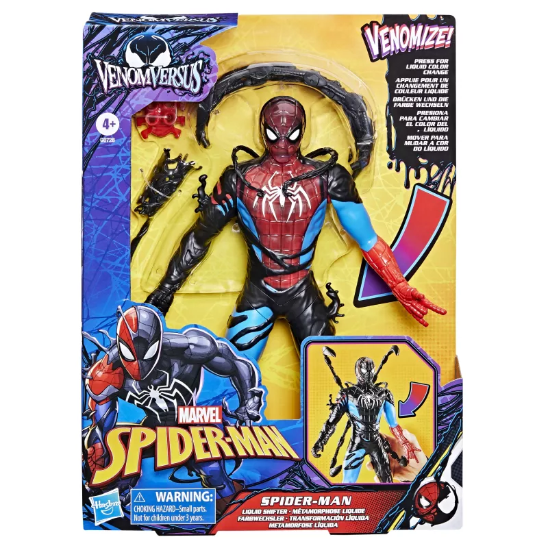 Marvel Spider-Man VenomVersus Spider-Man, 4 metai, Juoda, Mėlyna, Raudona
