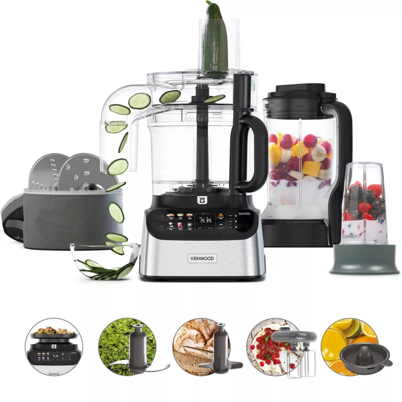 Kenwood FDM73.850SS virtuvinis kombainas 1000 W 3 L Pilka Integruotos svarstyklės