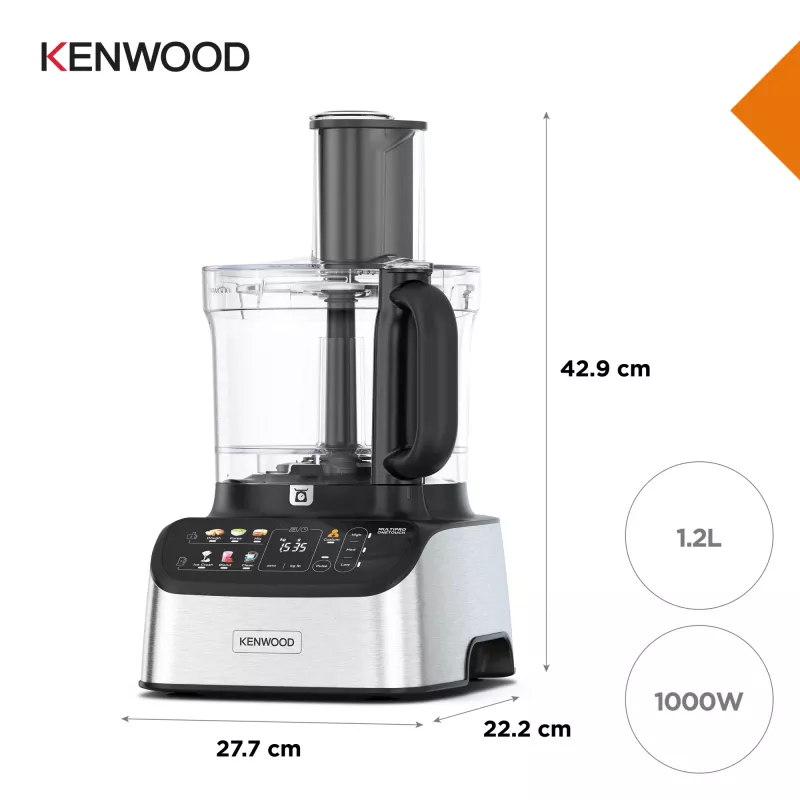 Kenwood FDM73.850SS virtuvinis kombainas 1000 W 3 L Pilka Integruotos svarstyklės
