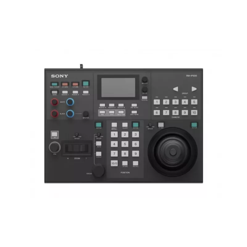 Sony RM-IP500 nuotolinio valdymo pultas RF belaidis Apsaugos sistema Mygtukai, Sukamasis