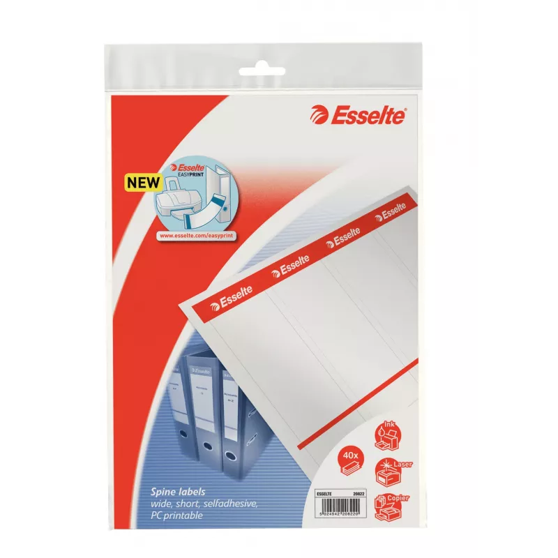 Esselte 20822 laikmenų etiketė