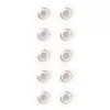 Nobo Glass Whiteboard Magnets ⌀32mm, Lentos magnetas, Sidabrinė, Skaidri, 32 mm, 32 mm, 9.2 mm, 96 g