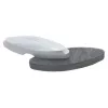 Nobo Glass Whiteboard Eraser, lentos valymo sausos šluostės, sidabrinė, 42 mm, 200 mm, 58 mm, 90 g