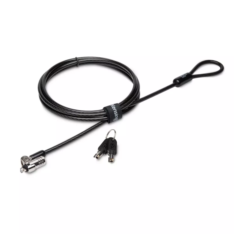 Kensington K:Laptop LockMicroSaver 2.0 SK, Kensington, raktas, plienas, juoda, sidabrinė