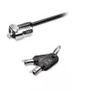 Kensington K:Laptop LockMicroSaver 2.0 SK, Kensington, raktas, plienas, juoda, sidabrinė
