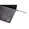 Kensington K:Laptop LockMicroSaver 2.0 SK, Kensington, raktas, plienas, juoda, sidabrinė
