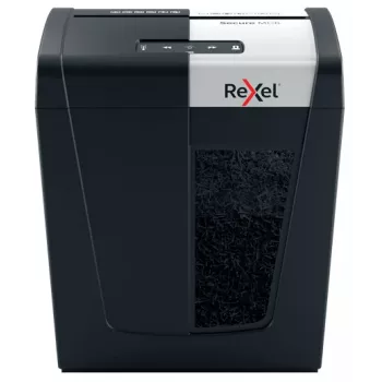 Rexel Secure MC6 Whisper-Shred Mikro pjaustymo popieriaus smulkintuvas P5, Mikro pjaustymas, 2 x 15 mm, 18 l, 175 lapai, 55 dB, Mygtukai