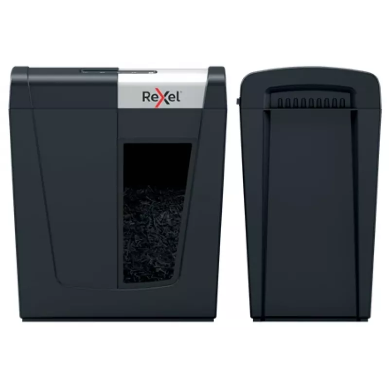 Rexel Secure MC6 Whisper-Shred Mikro pjaustymo popieriaus smulkintuvas P5, Mikro pjaustymas, 2 x 15 mm, 18 l, 175 lapai, 55 dB, Mygtukai