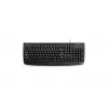 Kensington K:Keybrd Washable ProFitUSB ES, viso dydžio (100 %), laidinė, USB, QWERTY, juoda