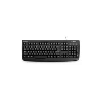 Kensington K:Keybrd Washable ProFitUSB ES, viso dydžio (100 %), laidinė, USB, QWERTY, juoda