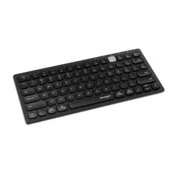 Kensington Dual Wireless Compact klaviatūra - PN, Mini, belaidė, Bluetooth, QWERTY, juoda
