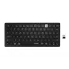 Kensington Dual Wireless Compact klaviatūra - PN, Mini, belaidė, Bluetooth, QWERTY, juoda