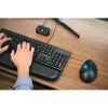 Kensington K63727ES, pilno dydžio (100%), laidinė, USB, membraninė, QWERTY, juoda