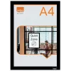 Nobo lipnus magnetinis plakatų rėmelis A4, juodas, A4, oranžinė, vertikaliai / horizontaliai, 235 mm, 5 mm, 325 mm