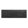 Kensington K75561BE, pilno dydžio (100 %), belaidė, RF belaidė, membraninė, AZERTY, juoda