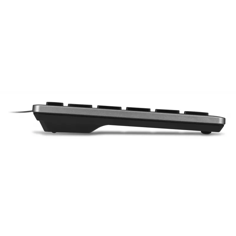 Kensington KB515 EQ USB-C/USB-A laidinė klaviatūra, pilno dydžio (100 %), laidinė, USB, žirkliniai klavišų jungikliai, QWERTY, pilka