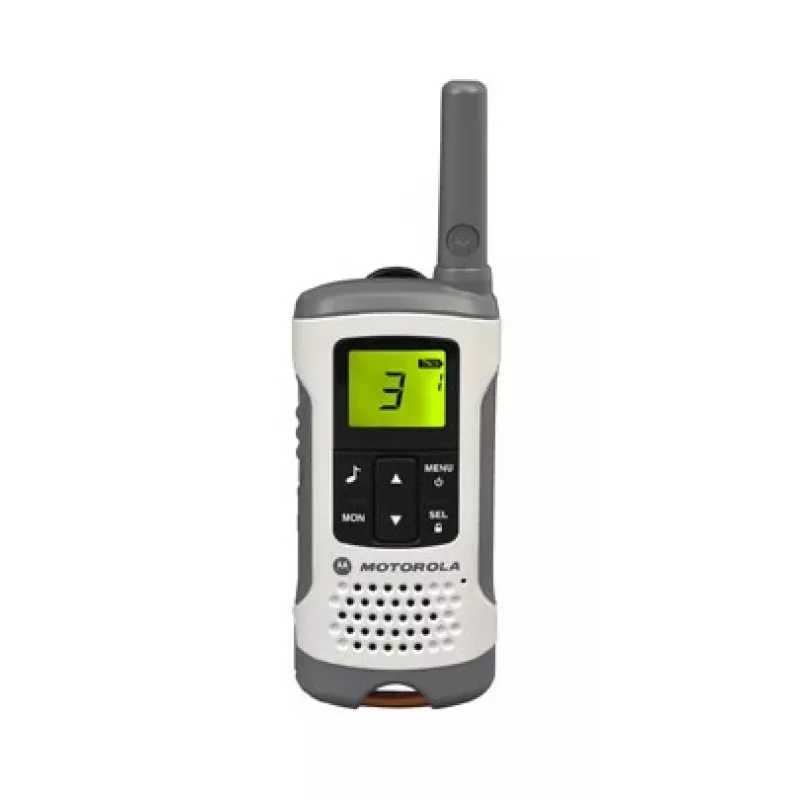 Motorola TLKR T50 dvipusis radijo ryšys 8 kanalai Pilka, Metalinė