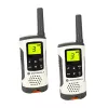 Motorola TLKR T50 dvipusis radijo ryšys 8 kanalai Pilka, Metalinė
