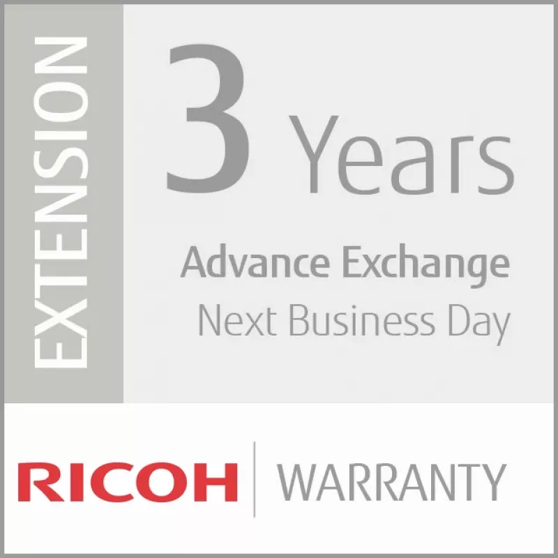 Ricoh 3 metų pratęsta garantija (tinklo)
