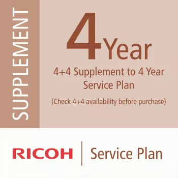 Ricoh 4+4 papildymas prie 4 metų techninės priežiūros plano