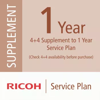 Ricoh 4+4 priedas prie 1 metų aptarnavimo plano