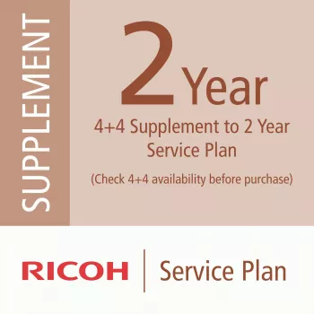 Ricoh 4+4 priedas prie 2 metų aptarnavimo plano