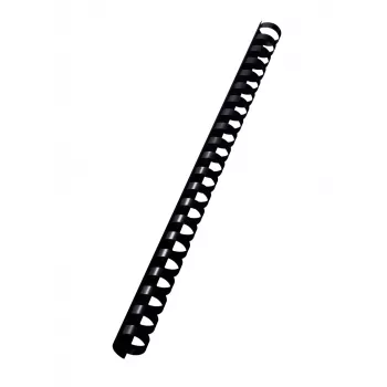 Leitz Spines Plastic 16 mm comBIND, juoda, 145 lapai, plastikas, A4, 1,6 cm