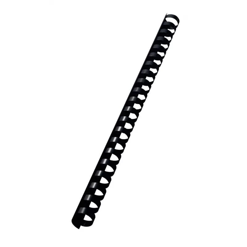 Leitz Spines Plastic 16 mm comBIND, juoda, 145 lapai, plastikas, A4, 1,6 cm