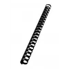 Leitz Spines Plastic 19 mm comBIND, juoda, 180 lapų, plastikinė, A4, 1,9 cm, 1,9 cm