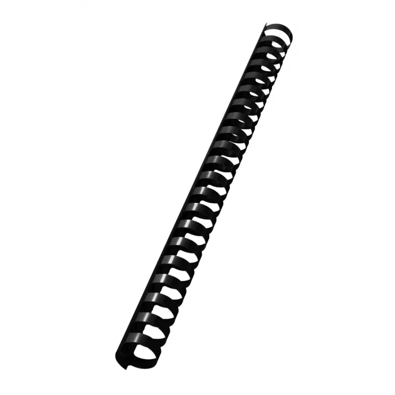 Leitz Spines Plastic 19 mm comBIND, juoda, 180 lapų, plastikinė, A4, 1,9 cm, 1,9 cm