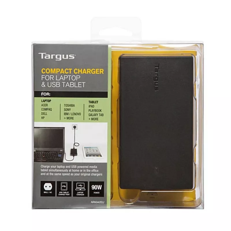 Targus APA042EU maitinimo adapteris Juodas