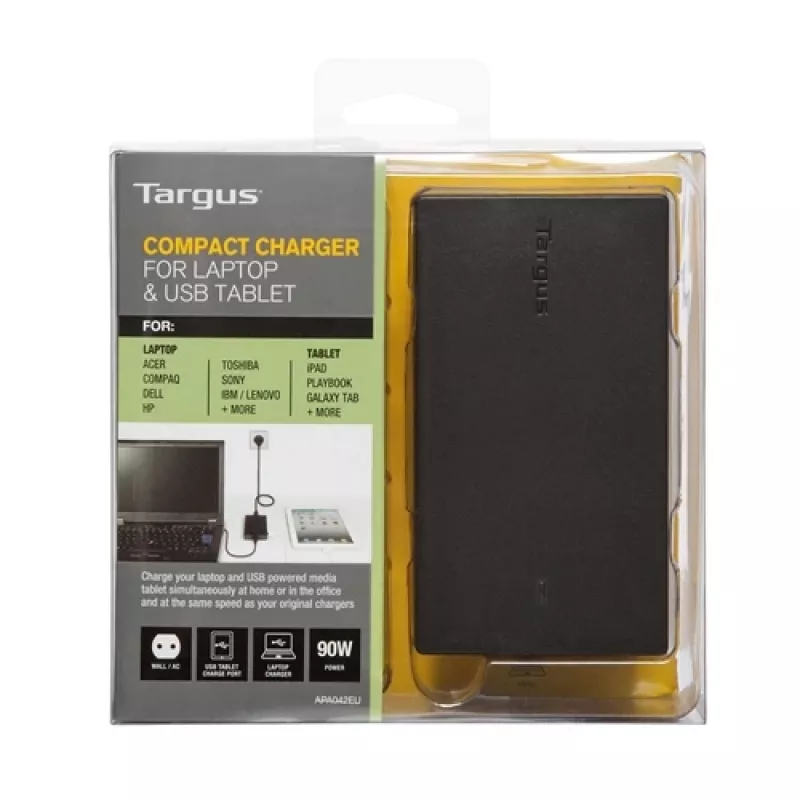 Targus APA042EU maitinimo adapteris Juodas