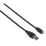 Hama USB 2.0 kabelis, 1.8 m USB kabelis USB A juodas